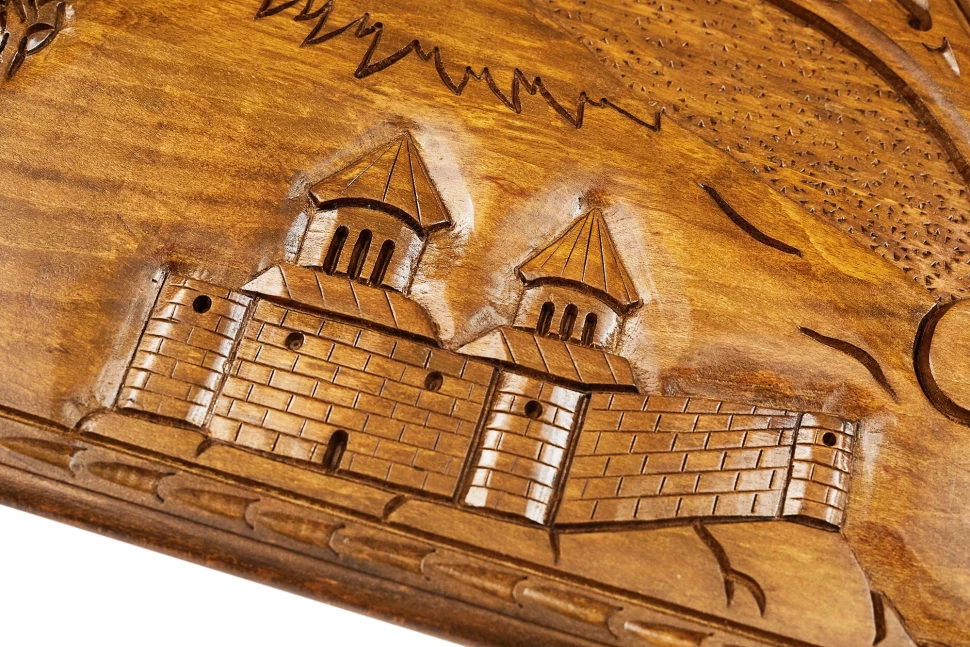 Нарды резные "Арарат и Хорвирап", Petrosyan 