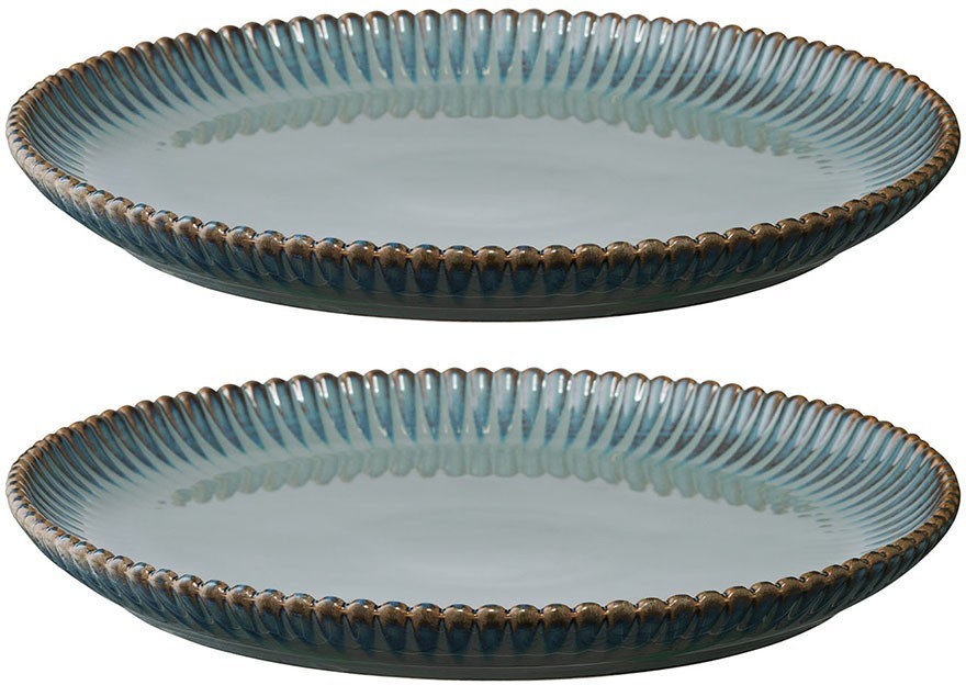 Набор из двух тарелок темно-серого цвета из коллекции kitchen spirit, 26 см 