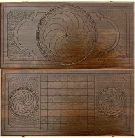 Нарды резные &quot;Бесконечность&quot;, Ustyan