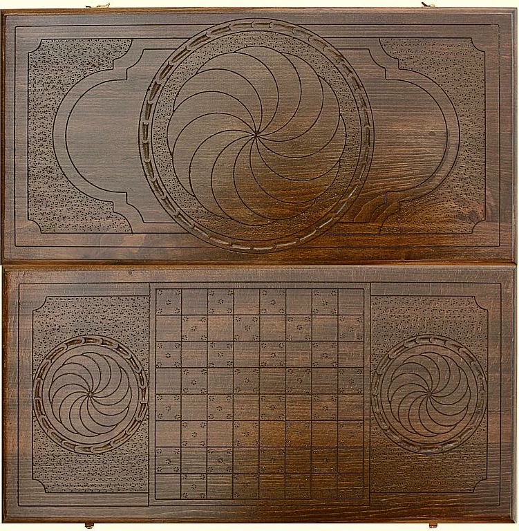 Нарды резные "Бесконечность", Ustyan 