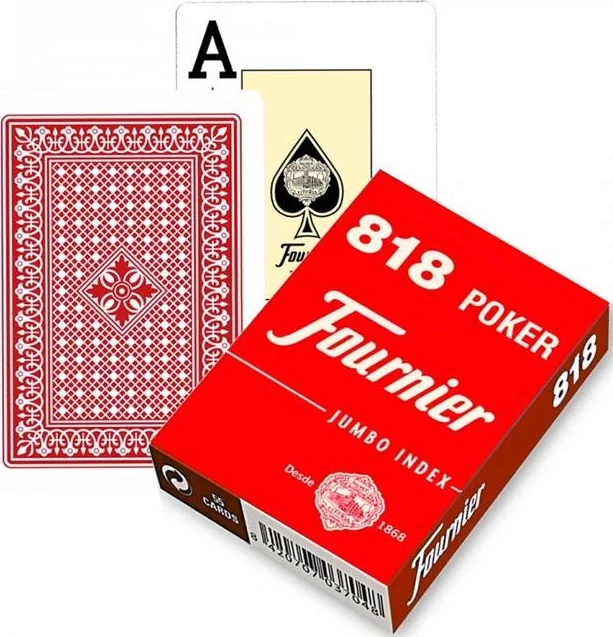Карты "Fournier 818 red" 