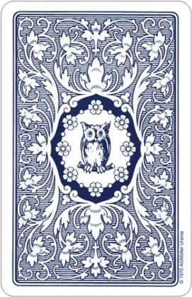 Карты Таро "Mille Lenormand Blue Owl" AGM Urania / Ленорман Синяя Сова 