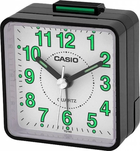 наручные часы casio tq-140-1b будильник 