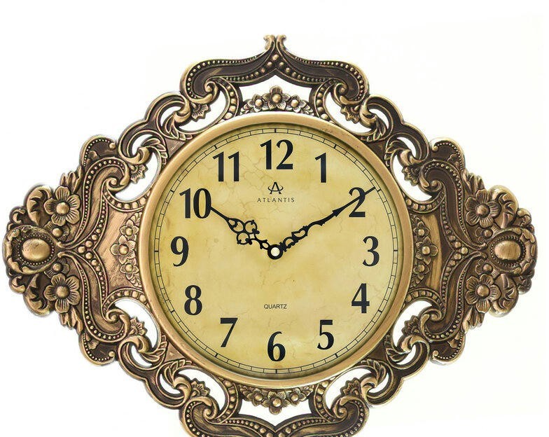 Настенные часы atlantis tld-35193 brown 