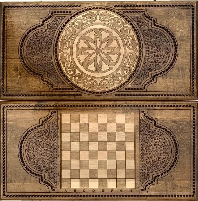 Нарды резные "Майрамут 3" 60, Zakaryan 