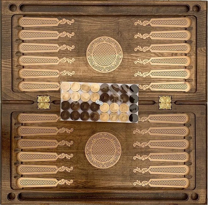 Нарды резные "Майрамут 3" 60, Zakaryan 