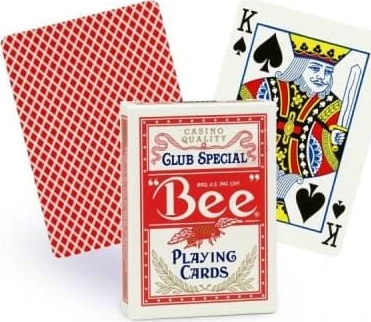 Карты "Bee Standard Index Red" 
