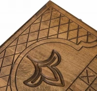 Нарды резные &quot;Цветок&quot;, Ustyan