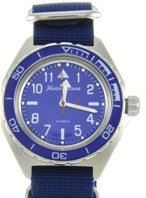 Наручные часы ВОСТОК 2415 (650852) ремень 