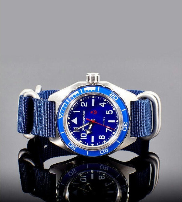 Наручные часы ВОСТОК 2415 (650852) ремень 