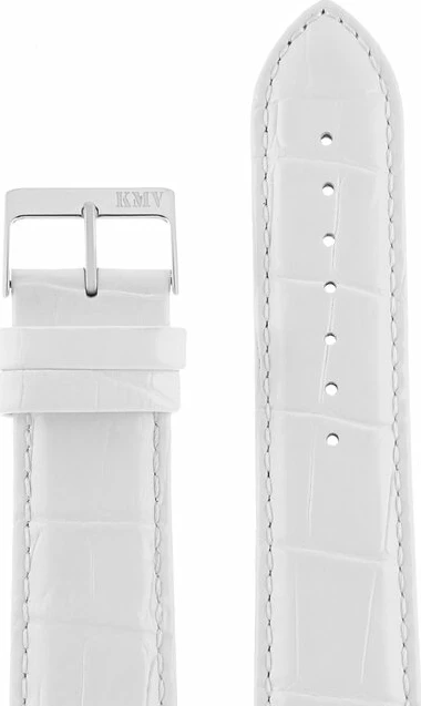 Ремешки "kmv" s-11, 24 р-р, бел, толщина 3,8, l 