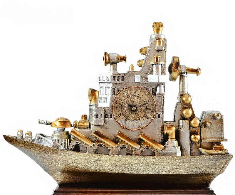 Настольные часы la minor 1403m статуэтка 