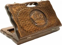 Нарды резные &quot;Корона&quot; с ручкой 30, Haleyan