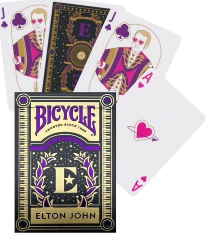 Карты "Bicycle Elton John" 