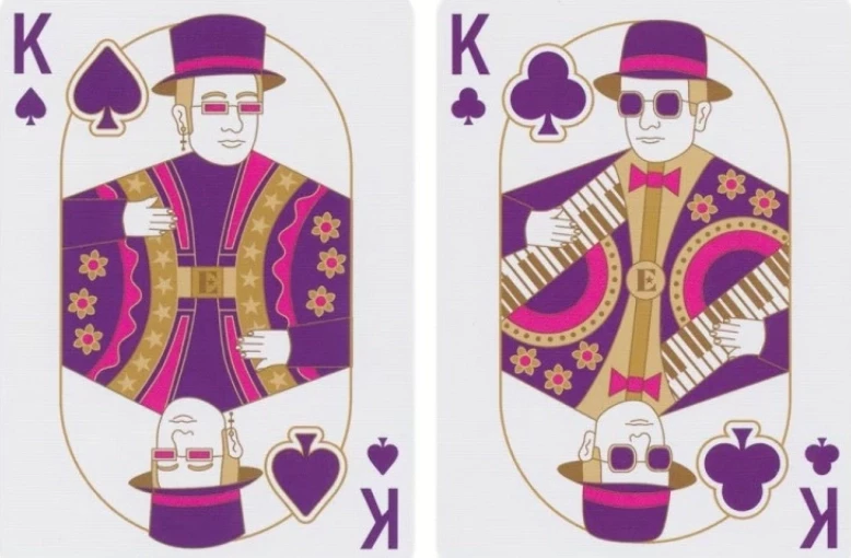 Карты "Bicycle Elton John" 