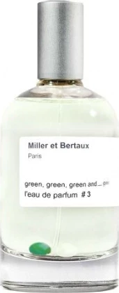 MILLER ET BERTAUX #3 GREEN, GREEN, GREEN AND... GREEN парфюмерная вода 100ml *Tester 