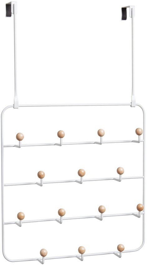 Органайзер для аксессуаров надверный estique, 20,3x10,6x32 см, белый 