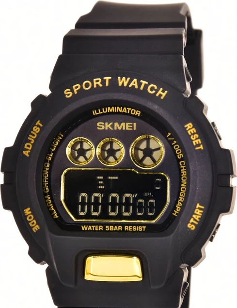 Наручные часы skmei 1775bkgd black/gold 