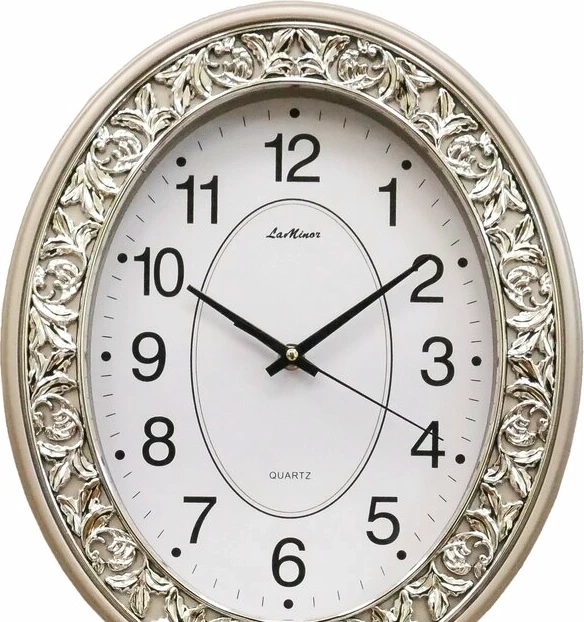 Настенные часы la minor 7169-В сереб 