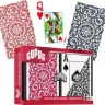 Комплект карт "Elite Bridge Size Jumbo Index Playing Cards Double Deck (red and black) Copag" 