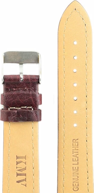 Ремешки "kmv" s-10, 20 р-р, бургун, l 