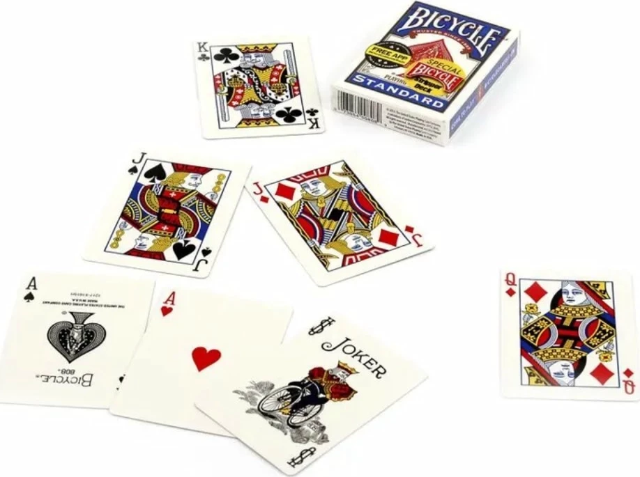 Карты "Bicycle Stripper Deck blue" / конусная колода 