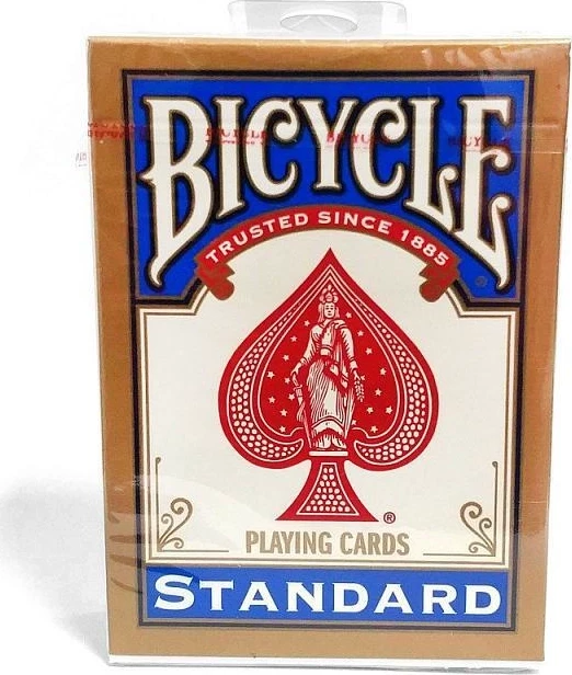 Игральные карты Bicycle Standard 54 карты, синие 