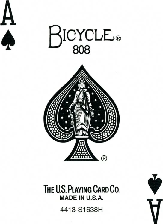 Игральные карты Bicycle Standard 54 карты, синие 