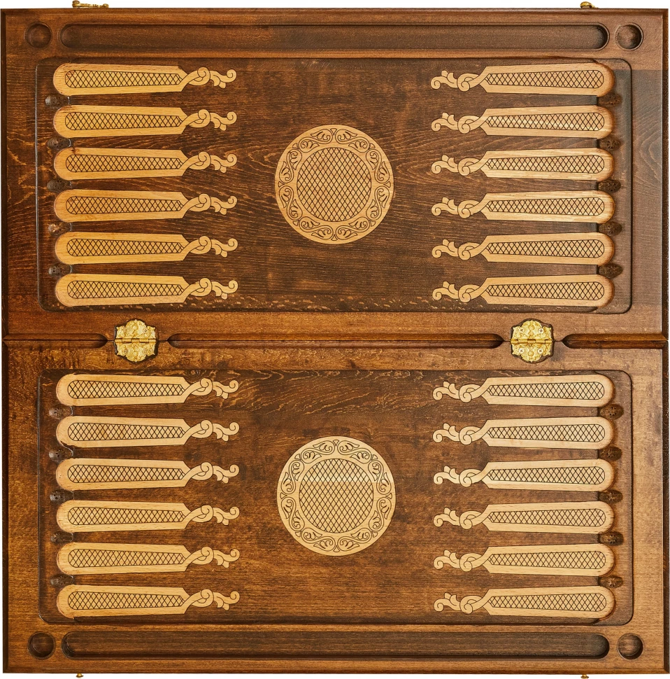 Нарды резные "Бесконечность 2" 60, Zakaryan 