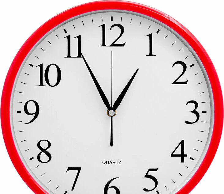 Настенные часы la minor 18783-28 красные 