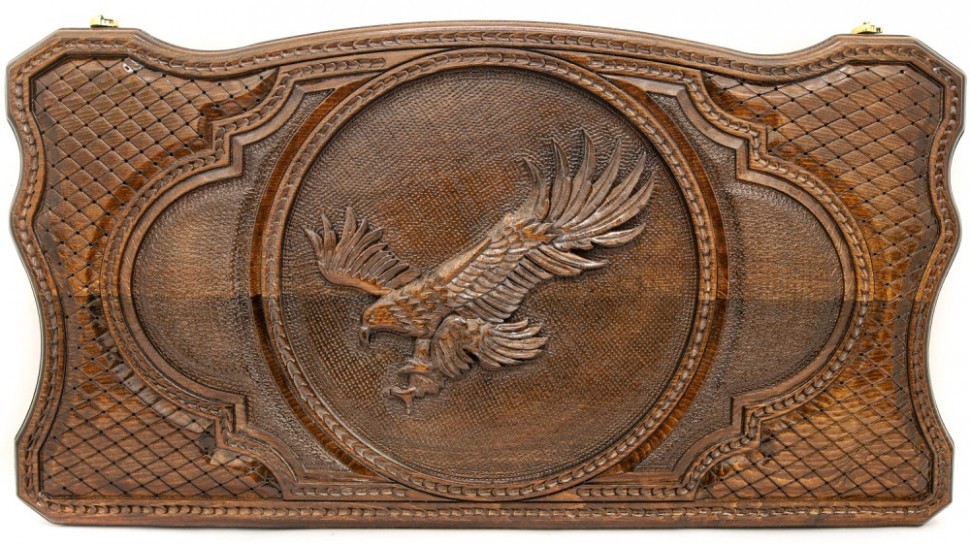 Нарды резные "Летящий Орел 2", Simonyan 