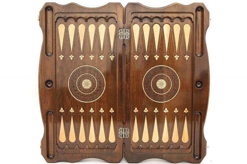 Нарды резные "Летящий Орел 2", Simonyan 