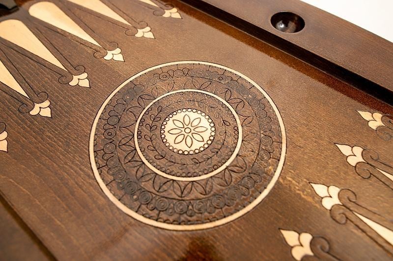 Нарды резные "Летящий Орел 2", Simonyan 