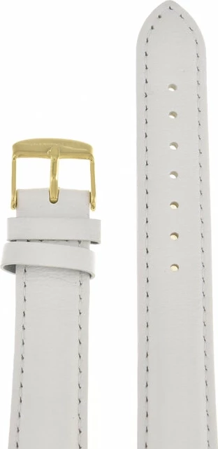 Ремешки maknamara 18 мм бел зол заст МР-18102 