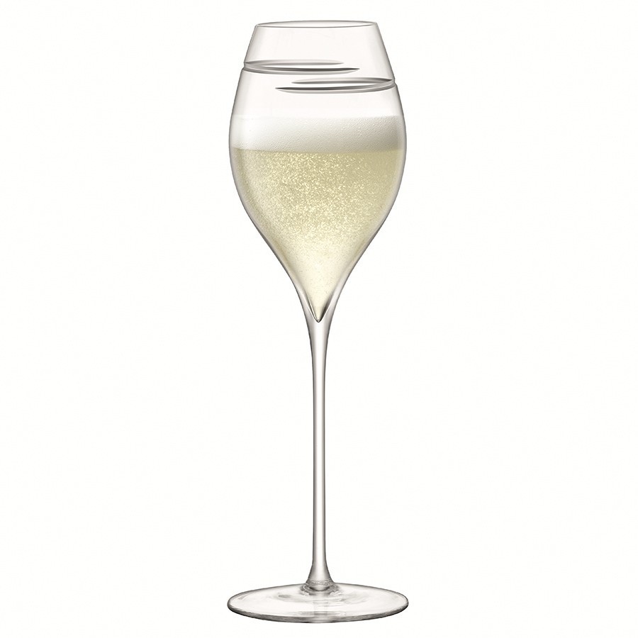 Набор бокалов для шампанского signature, verso, 370 мл, 2 шт. 