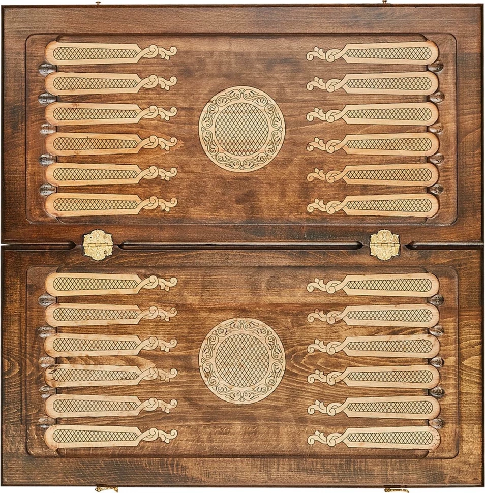 Нарды резные "Орнамент 3", Mkhitaryan 