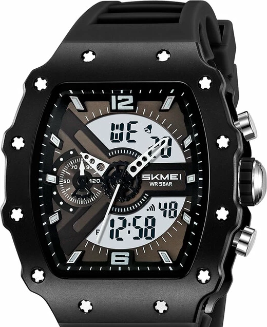 Наручные часы skmei 2398mtbkwt matte black/white 