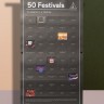 Постер «50 фестивалей, которые нужно посетить в жизни» 