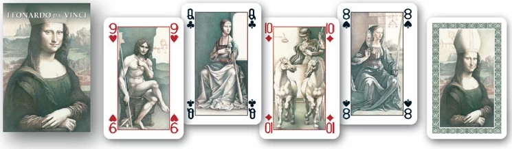 Карты "Leonardo Da Vinci Playing Cards" 