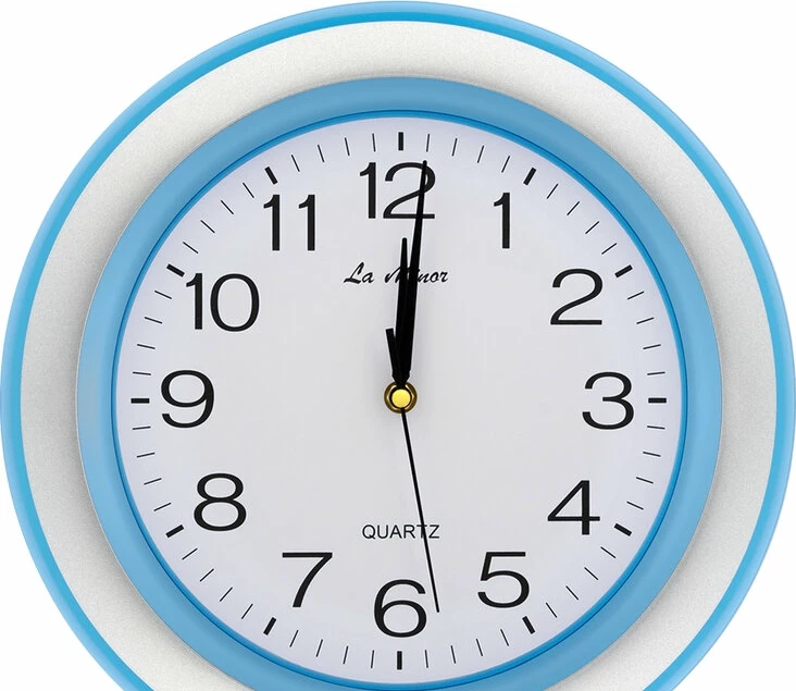 Настенные часы la minor 2318 сереб 