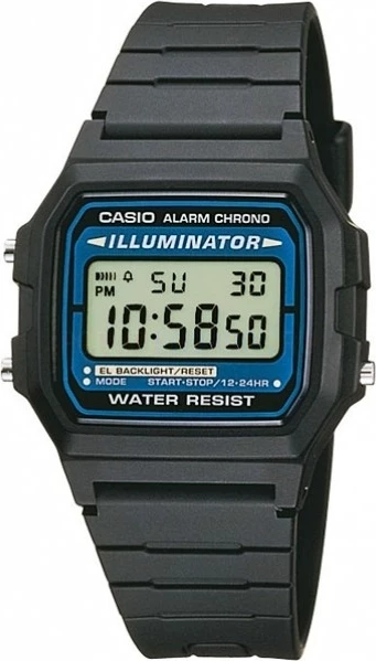 наручные часы casio f-105w-1a 