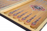 Нарды + Шашки Сирия Сокол малые (Россия, дерево, 40 см), Partida