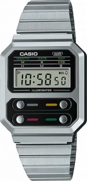 наручные часы casio a-100we-1a 