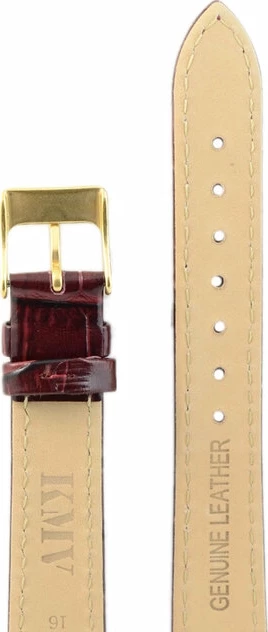 Ремешки "kmv" s-11, 16 р-р, бургун, l 