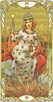 Карты Таро &quot;Golden Art Nouveau Tarot Grand Trumps 22 Cards&quot; Lo Scarabeo / Золотой козырь Таро
