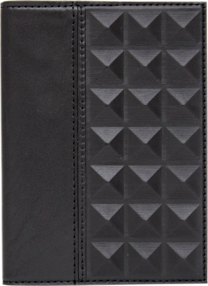 Обложка на паспорт «Геометрия». Цвет черный 