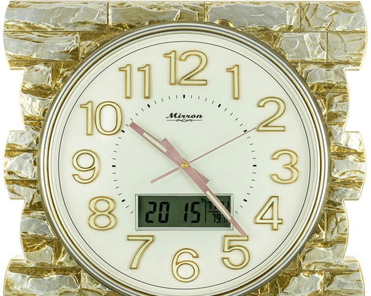 Настенные часы mirron s22bn жк ЗБ 