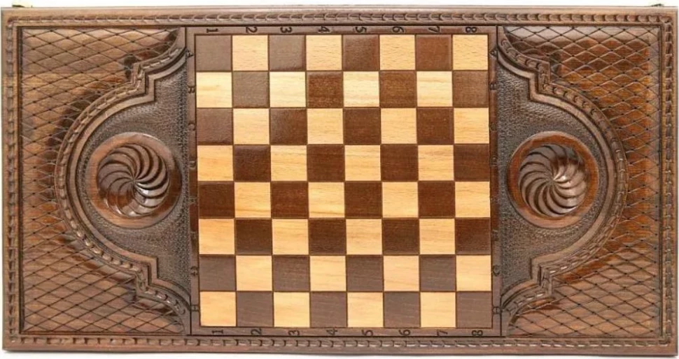 Нарды резные "Лев 1", Simonyan 