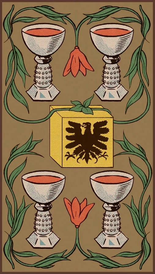 Карты Таро "Symbolic Tarot of Wirth Mini Pocket Size Cards" Lo Scarabeo / Таро мини Символическое 