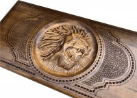 Нарды резные &quot;Лев&quot;, Mkhitaryan